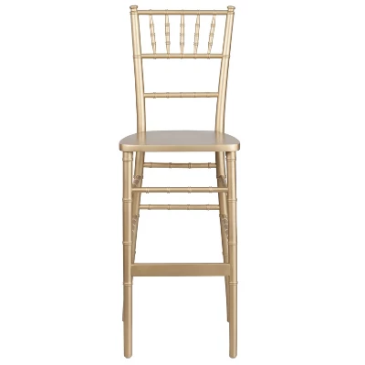 Flash Furniture HERCULES Series Gold Wood Chiavari Barstool - Image 8