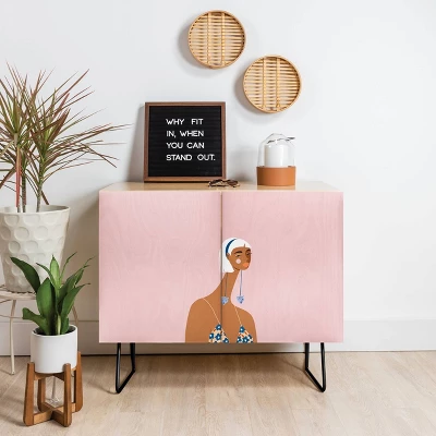 Maritza Lisa Cheetah Earrings Credenza - Deny Designs - Image 2