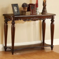Halbarry Traditional Open Shelf Sofa Table Red - HOMES: Inside + Out