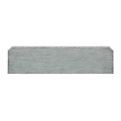 Andrew 2 Door 4 Drawer Credenza Distressed Blue - Treasure Trove Accents - Image 5