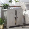 Ellison Storage Cabinet Gray - Finch
