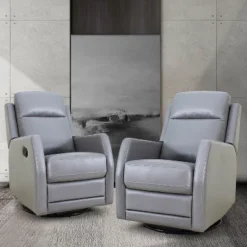 Artful Living Design Ofelia Swivel Set Of 2 Recliners