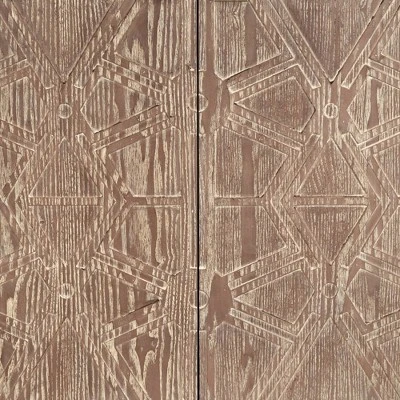 55 Downing Street Bazel 31 1/2" Wide Wooden 2-Door Cabinet - Image 5