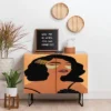 EELISE_NDRI Mean Greens Credenza - Deny Designs