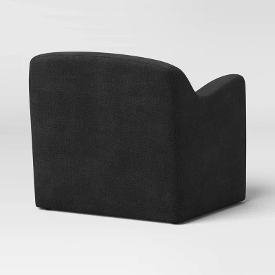 Maldone Curved Upholstered Accent Chair - Threshold™ - Image 3