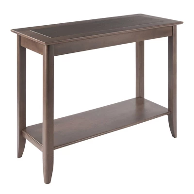 Santino Console Hall Table Oyster Gray - Winsome - Image 4