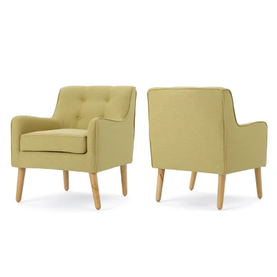 Set Of 2 Felicity Mid-Century Armchairs - Christopher Knight Home - Image 5