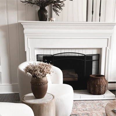 Bella Swivel Barrel Chairs Set Of 2,Contemporary Farmhouse 28'' Seat Width Linen Swivel Chair,Armrest 360° Swivel Nursery Chair-Maison Boucle - Image 3