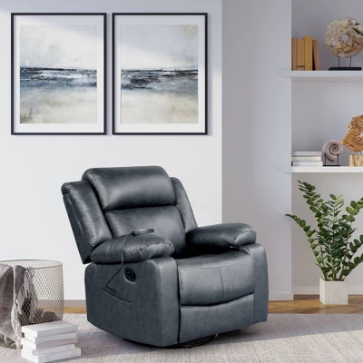Xavier Swivel Recliner - Relax-A-Lounger - Image 11