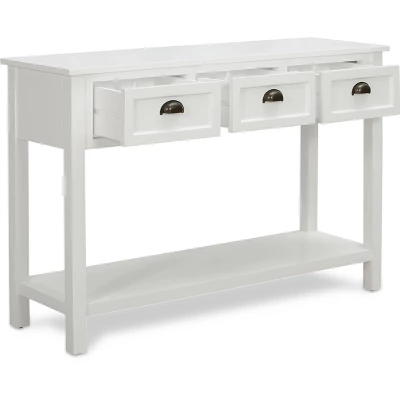 Lockwood Console Table White - Finch - Image 7