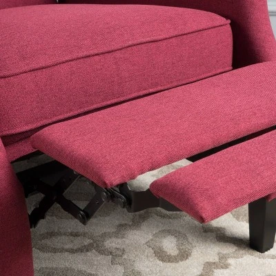 Wescott Traditional Fabric Recliner Deep Red - Christopher Knight Home - Image 3
