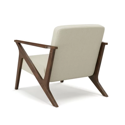 Glenwillow Home 30" Wide Grove MCM Wood Frame Upholstered Accent Chair - Image 3