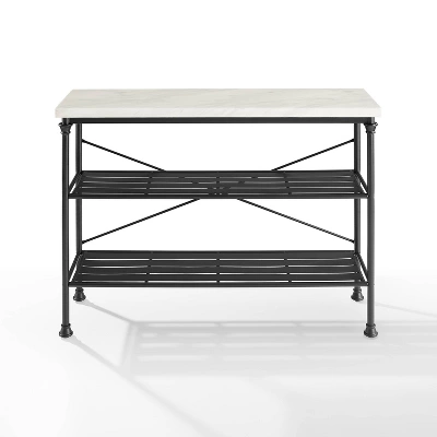 Madeleine Console Matte Black - Crosley