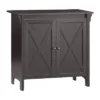 Saint Birch Hawksbury 2-Door Storage Cabinet, Espresso