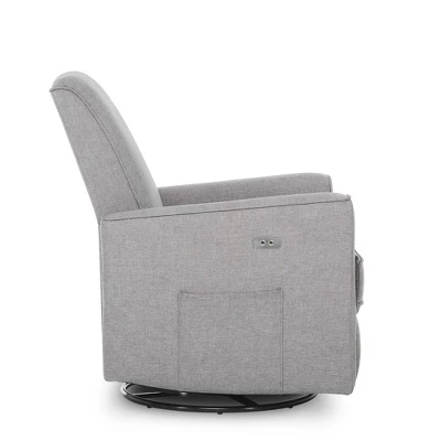 Evolur Harlow Deluxe Glider Power Recliner Rocker - Image 3
