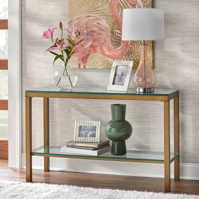 Manhattan Console Table Gold - Buylateral