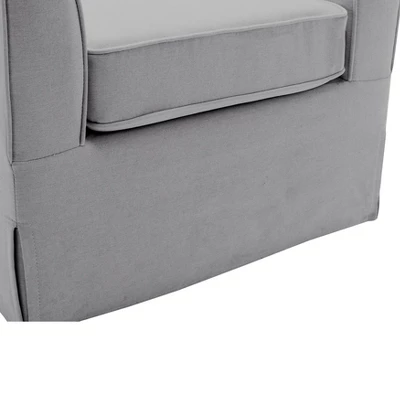 Club Swivel Chair - WOVENBYRD - Image 6