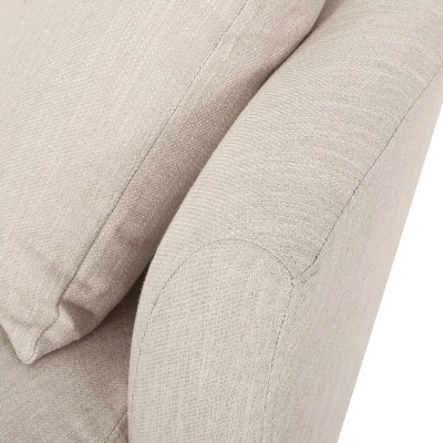 Smyrna Contemporary Upholstered Swivel Club Chair - Christopher Knight Home - Image 8