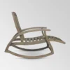 Sunview Acacia Wood Recliner Rocking Chair - Christopher Knight Home
