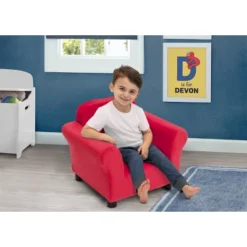 Sesame Street Elmo Upholstered Chair - Delta Children