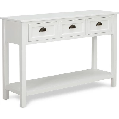 Lockwood Console Table White - Finch - Image 2
