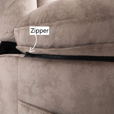 Big And Soft Multifunctional Power Lift Heated Massage Recliner - Kinwell - Image 11