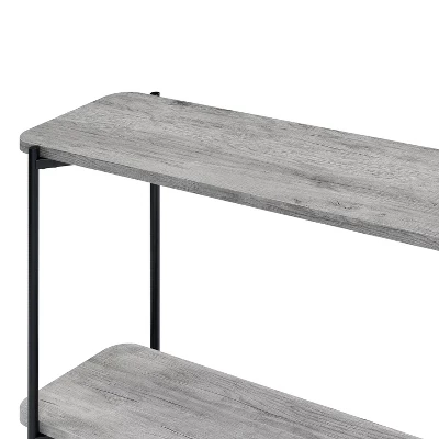 Dunkeld Lower Shelf Sofa Table Sand Black/Light Gray - MiBasics - Image 3
