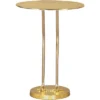 Tenysi Side Table Aluminum Gold - ZM Home