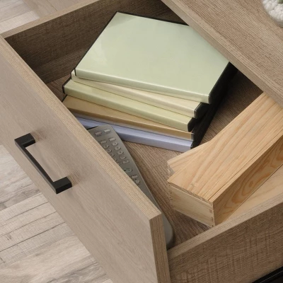 Beginnings 2 Drawer TV Stand For TVs Up To 54" Summer Brown - Sauder - Image 6