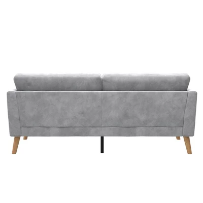Gloria Upholstered 3 Seater Velvet Sofa - CosmoLiving By Cosmopolitan - Image 7