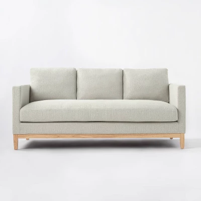 Woodland Hills Wood Base Sofa Light Gray - Threshold™ Designed With Studio McGee - Image 2