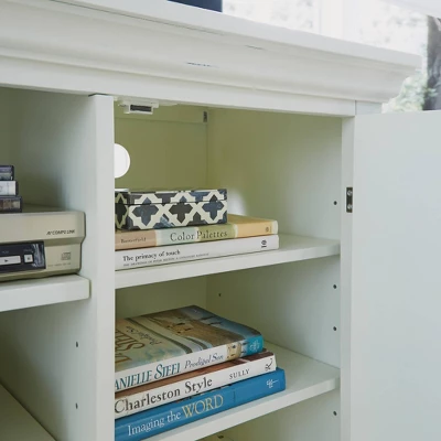 Dover TV Stand For TVs Up To 56" Off White - Home Styles - Image 4