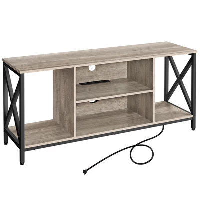 Yaheetech Industrial TV Stand TV Console With Storage - Image 8