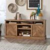 Cannery Bridge Herringbone TV Stand For TVs Up To 54" Sindoori Mango - Sauder