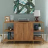 International Lux Modern TV Stand For TVs Up To 65" Sindoori Mango - Sauder