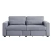 79" Rogyne Sofa Gray Linen - Acme Furniture