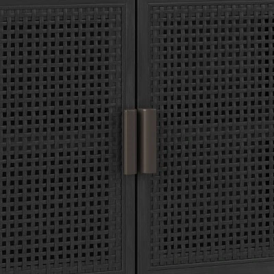 Minsmere 2 Door Cabinet - Black - Threshold™ - Image 4