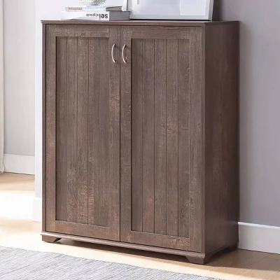 Moi Accent Storage Cabinet Walnut Oak - MiBasics