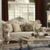 88" Bentley Sofa Fabric/Champagne - Acme Furniture