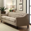 90" Suzanne Sofa Beige Fabric - Acme Furniture