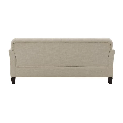 Tasia 2 Piece Mid-Century Modern Set For Living Room And Bedroom With Button-Tufted Back Cushions | ARTFUL LIVING DESIGN - Image 3