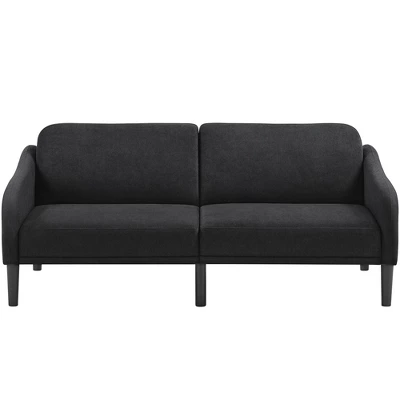 Yaheetech Upholstered Convertible Sofa Bed Futon With Adjustable Split Back - Image 7