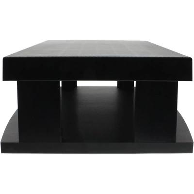 Aleratec Fixed TV Stand 2-Tier For LCD/LED Flat TV Stand, Black