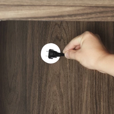 58" Silas Low Profile TV Stand For TVs Up To 65" Walnut - Crosley - Image 11