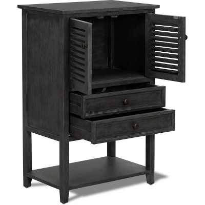 Elmhurst Cabinet Dark Gray - Finch - Image 9