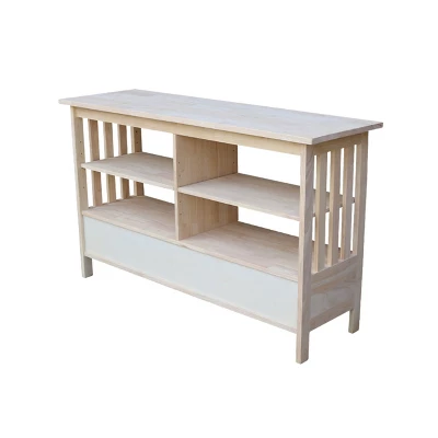 Concepts TV Stand For TVs Up To 52" Light Brown - International Concepts - Image 3