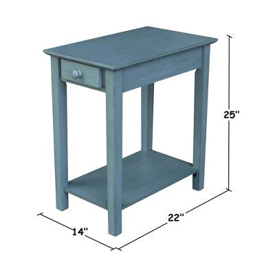 Narrow End Table - International Concepts - Image 10