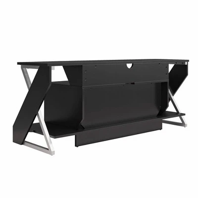 Xtreme Gaming TV Stand With TVs Up To 65" With LED Light Kit Black - NTENSE - Image 5