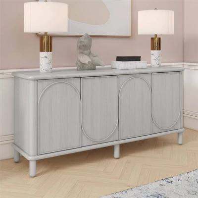 Selena Credenza Rustic White - CosmoLiving By Cosmopolitan - Image 2