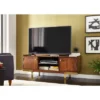 Luther Wide TV Stand For TVs Up To 50" Walnut Finish - Angelo:HOME